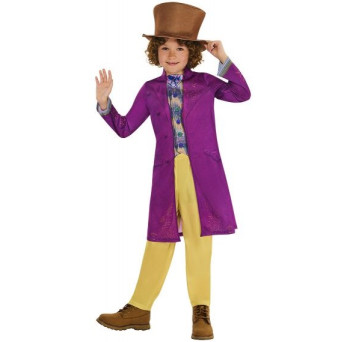 Disfraz de Willy Wonka Deluxe Infantil