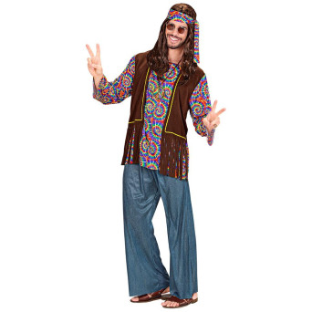 Disfraz de Hippie para Adulto