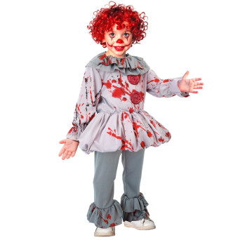 Disfraz de Payaso Asesino Vintage Infantil