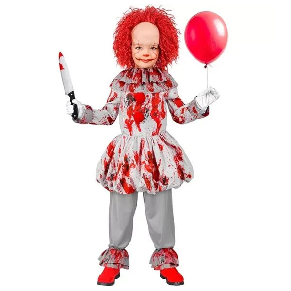 Disfraz de Payaso Asesino Vintage Infantil