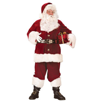 Disfraz de Papá Noel Deluxe para Adulto