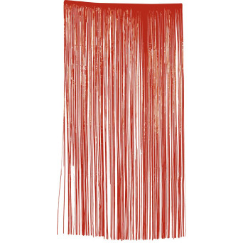 Cortina de color Rojo de 100 x 200 Centímetros