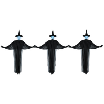 Bruja 3 Unidades de 160 Centímetros con Luz