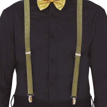 Tirantes de color Oro para Adulto