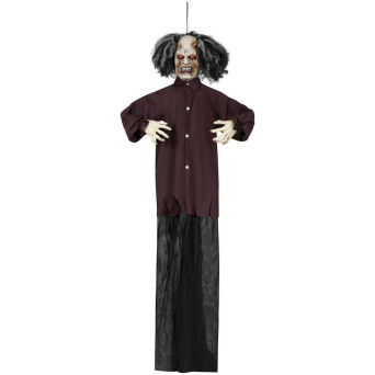 Muñeco de Zombie de 180 Centímetros con Luz, Sonido y Movimiento