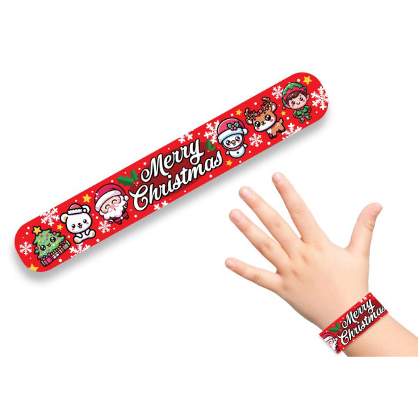 Pulsera Magnética de Merry Christmas 6 Unidades