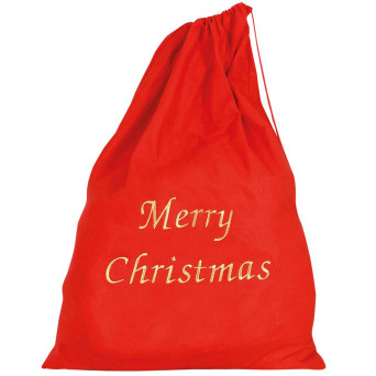 Saco de Papá Noel de 60 x 95 Centímetros