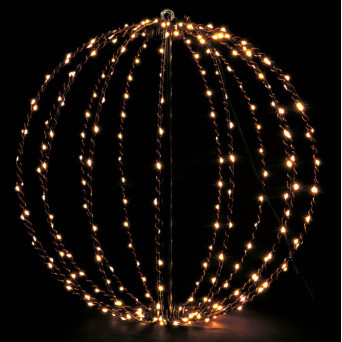 Bola Metálica de 60 Centímetros de 640 LED´s 