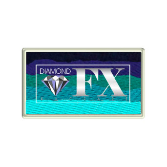 Maquillaje al Agua Splitcake de 30 Gramos color Calm Ocean de Diamond FX