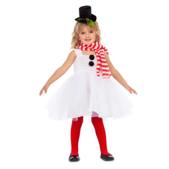 Disfraz de Muñeco de Nieve Tutú Infantil