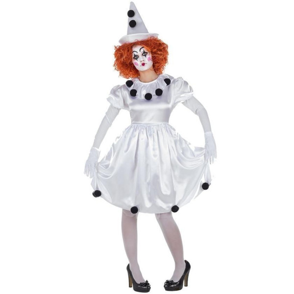 Disfraz de Payaso Pierrot para Adulto