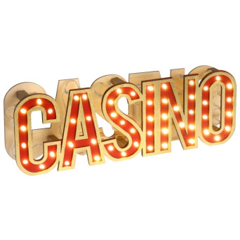 Centro de Mesa de Casino de 30 x 4 x 10 Centímetros