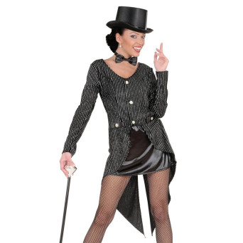 Frac de color Negro para Adulto