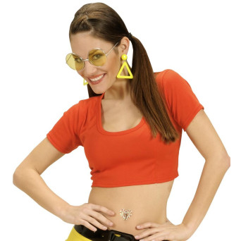 Camiseta de color Rojo para Adulto