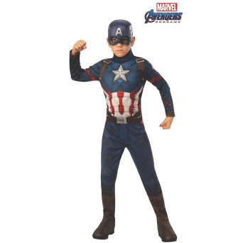 Disfraz de Capitán América Clásico de Endgame Infantil