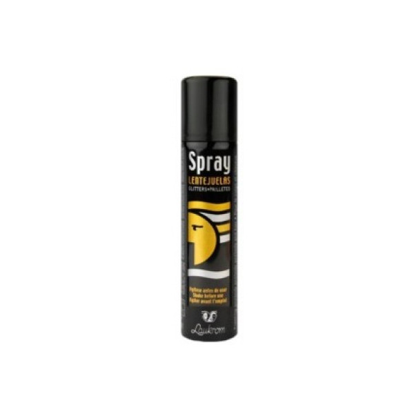 Spray con Purpurina de 75 Mililitros Varios Colores para Cabello y Cuerpo de Laukrom