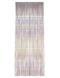 Cortina de color Blanco Metalizado de 91 x 244 Centímetros