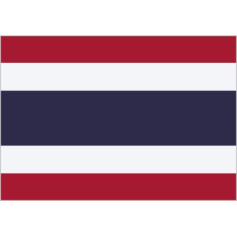 Bandera de Tailandia de Poliéster Microperforada Reforzada