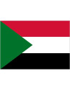 Bandera de Sudan de Poliéster Microperforada Reforzada