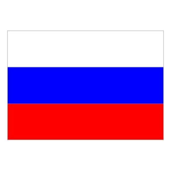 Bandera de Rusia de Poliéster Microperforada Reforzada