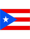 Bandera de Puerto Rico de Poliéster Microperforada Reforzada