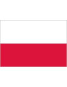 'Bandera de Polonia de Poliéster Microperforada Reforzada