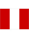 Bandera de Perú de Poliéster Microperforada Reforzada