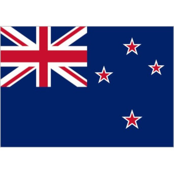Bandera de Nueva Zelanda de Poliéster Microperforada Reforzada