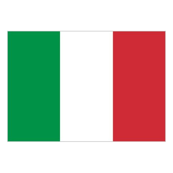 Bandera de Italia de Poliéster Microperforada Reforzada
