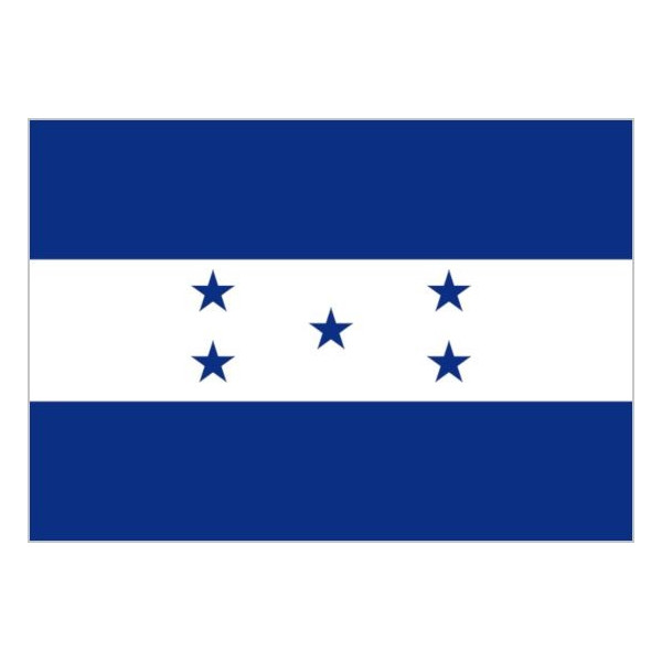 Bandera de Honduras de Poliéster Microperforada Reforzada