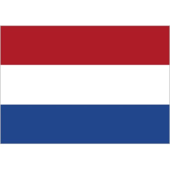Bandera de Países Bajos de Poliéster Microperforada Reforzada