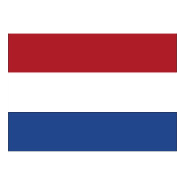 Bandera de Países Bajos de Poliéster Microperforada Reforzada