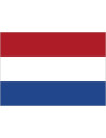 Bandera de Países Bajos de Poliéster Microperforada Reforzada