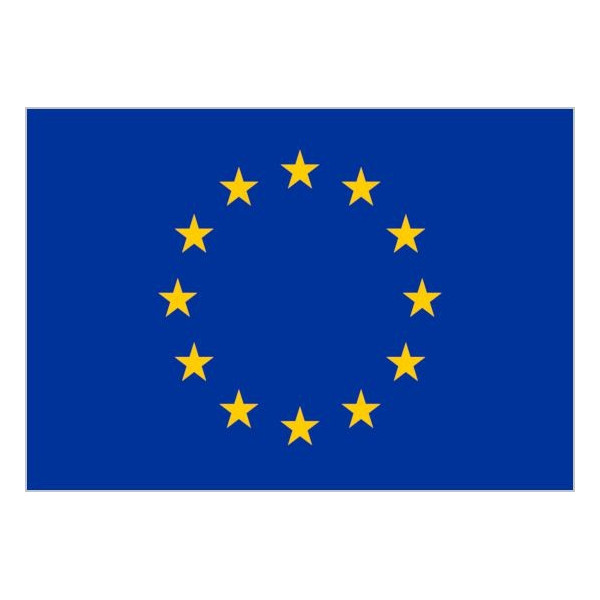 Bandera de Unión Europea de Poliéster Microperforada Reforzada