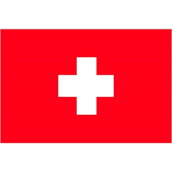 Bandera de Suiza de Poliéster Microperforada Reforzada