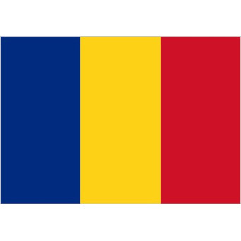 Bandera de Rumania de Poliéster Microperforada Reforzada