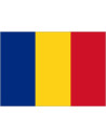 Bandera de Rumania de Poliéster Microperforada Reforzada