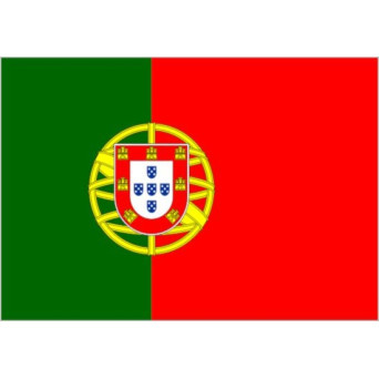 Bandera de Portugal de Poliéster Microperforada Reforzada