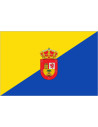 Bandera de Gran Canaria Con Escudo de Poliéster Microperforada Reforzada