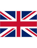 Bandera de Gran Bretaña de Poliéster Microperforada Reforzada