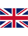 Bandera de Gran Bretaña de Poliéster Microperforada Reforzada