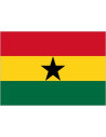 Bandera de Ghana de Poliéster Microperforada Reforzada