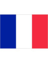'Bandera de Francia de Poliéster Microperforada Reforzada