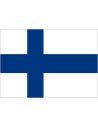 Bandera de Finlandia de Poliéster Microperforada Reforzada