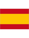 Bandera de España Sin Escudo de Poliéster Microperforada Reforzada