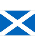 Bandera de Escocia de Poliéster Microperforada Reforzada