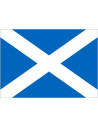 Bandera de Escocia de Poliéster Microperforada Reforzada