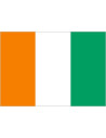 Bandera de Costa de Marfil de Poliéster Microperforada Reforzada
