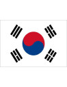 Bandera de Corea del Sur de Poliéster Microperforada Reforzada