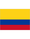 Bandera de Colombia de Poliéster Microperforada Reforzada